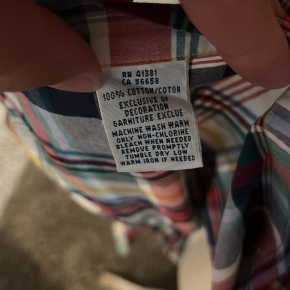 Ralph Lauren multi color button down - Picture 4 of 4